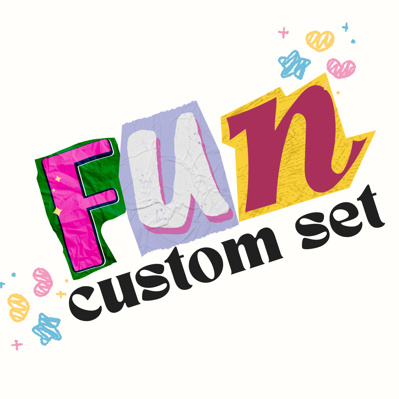 Fun Custom Press-On Set