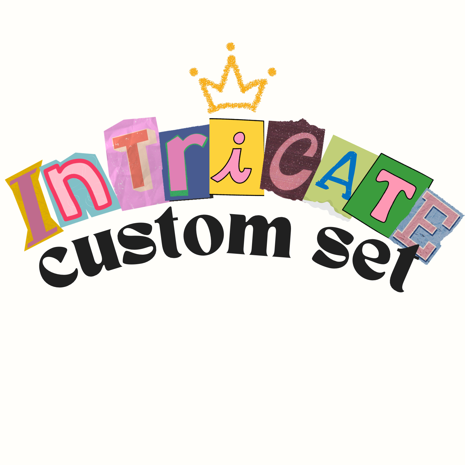 Intricate Custom Press-on Nail Set
